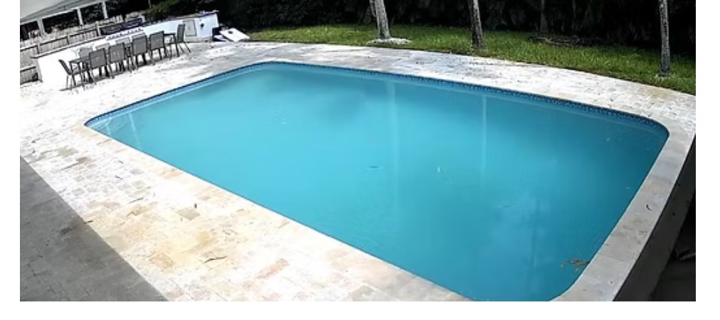 Real clear pool after our service